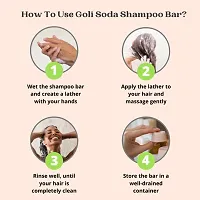 Goli Soda All Natural Probiotics Shampoo Bar for Normal Hair - 90 g-thumb2