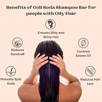 Goli Soda All Natural Probiotics Shampoo Bar for Oily Hair - 90 g-thumb1