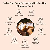 Goli Soda All Natural Probiotics Shampoo Bar for Oily Hair - 90 g-thumb3