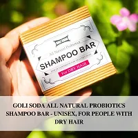 Goli Soda All Natural Probiotics Shampoo Bar for Dry Hair - 90 g-thumb3