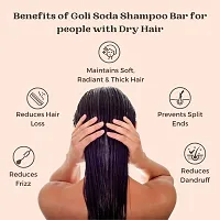 Goli Soda All Natural Probiotics Shampoo Bar for Dry Hair - 90 g-thumb3