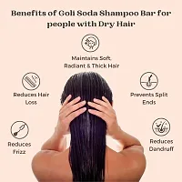 Goli Soda All Natural Probiotics Shampoo Bar for Dry Hair - 90 g-thumb1