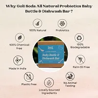 Goli Soda All Natural Probiotics Baby Bottle  Dishwash Bar - 90 g-thumb2