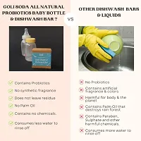 Goli Soda All Natural Probiotics Baby Bottle  Dishwash Bar - 90 g-thumb4