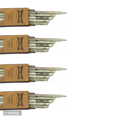 GOLI SODA Upcycled Plain Newspaper Pencils (Pack of 20)-thumb0