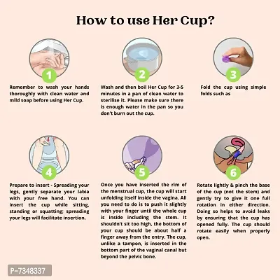 Goli Soda Her Cup Platinum-Cured Medical Grade Silicone Menstrual Cup For Women -Fushia, Regular Size-thumb4