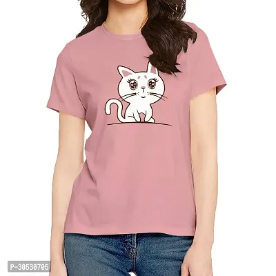 Elegant Cotton Blend Tshirt For Women