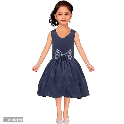Shahina Fashion Kids Frocks Baby Girl Birthday Dress Frock Short Navy Blue