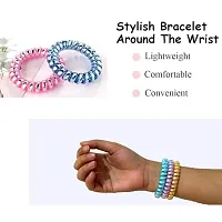 Stylish Multi Color Spring Rubber Band for Women, Pack of 4-thumb2