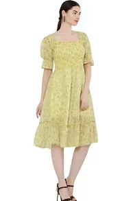 Womens Consist Midi Dress  Georgette Dress-thumb2