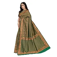 Beautiful Art Silk Jacquard Saree With Blouse Piece For Women-thumb3