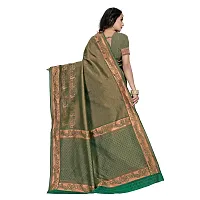 Beautiful Art Silk Jacquard Saree With Blouse Piece For Women-thumb2