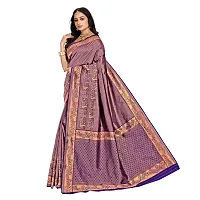 Beautiful Art Silk Jacquard Saree With Blouse Piece For Women-thumb3