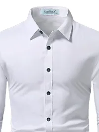 Classic Cotton Solid Casual Shirts for Men-thumb3