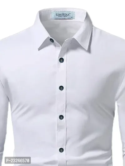 Classic Cotton Solid Casual Shirts for Men-thumb4