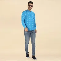 New Printed Cotton Kurta For men-thumb4