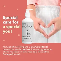 Namyaa Natural Intimate Wash With Tea Tree Oil | pH Balanced | Prevents Dryness, Bad Smell, Itching, Rashes  Irritation | Paraben Free | 300ml-thumb1