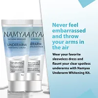 Namyaa Underarm Whitening Cream Kit for Dark Underarm/Uneven Tone With Vitamin C and Charcoal Extracts 100g, Pack of 2-thumb2
