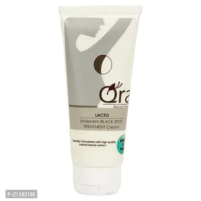 Qraa Advanced Lacto Dark Sensitive Underarm Whitening Cream, 100g For even toned underarms - Paraben Free Product Name-thumb0