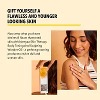 Namyaa Natural Science Body Toning/Sculpting Wonder Oil For Scars/Stretch Mark/Ageing/Uneven Skin Tone/Firming/Nourishment, 200 ml-thumb1