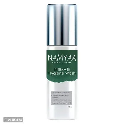 Namyaa Sensitive Intimate Hygiene Wash with Green Tea | Relieves Itching, Burning  Redness | Eliminates Odors | pH Balanced | 100ML-thumb0