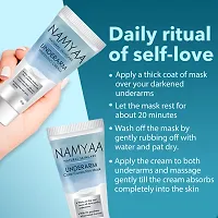 Namyaa Underarm Whitening Cream Kit for Dark Underarm/Uneven Tone With Vitamin C and Charcoal Extracts 100g, Pack of 2-thumb4