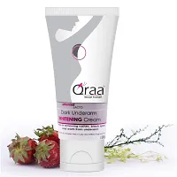 Qraa Advanced Lacto Dark Sensitive Underarm Whitening Cream, 100g For even toned underarms - Paraben Free Product Name-thumb1