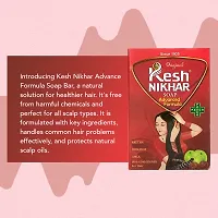 Kesh Nikhar Supreme Since 1935 Advanced Formula Foam Soap Bar for Hair Wash | Natural Hair Care  Cleansing Soap With Amla, Reetha, Shikakai- 100GM Each (Pack Of 4)-thumb4