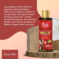 Kesh Nikhar Herbal Shampoo With Amla,Reetha  Shikakai-Ayurvedic Benefits Since 1935-Pack of 2-thumb4