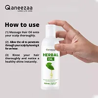 Qaneezaa Herbal Oil Prevents Hair Fall Grirying Of Hair Grows New Hair 100 Ml-thumb1
