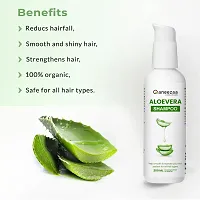 Qaneezaa Aloevera Shampoo Help Smooth Hydrate Your Hair Perfect For All Hair Types 200 Ml-thumb3