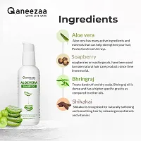 Qaneezaa Aloevera Shampoo Help Smooth Hydrate Your Hair Perfect For All Hair Types 200 Ml-thumb1