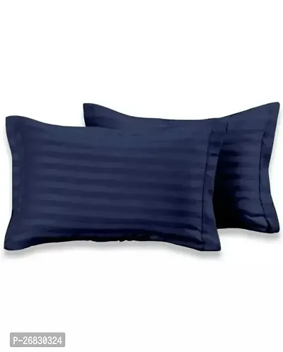 Cotton Strip Design Pillow Cover  PACK OF 2-thumb0
