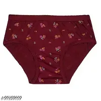 Presents Pure Cotton Womens Panty Hipster Multicolor Briefs (Pack Of 5).-thumb2