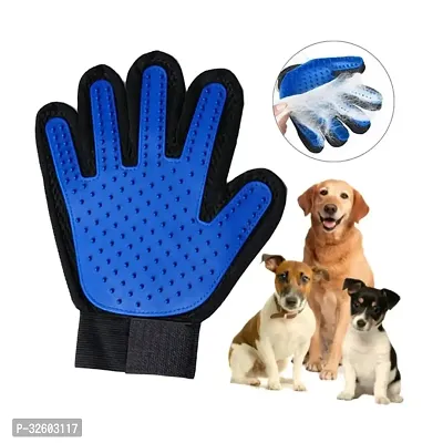 GPET Bath glove  for one hand pack of1-thumb2