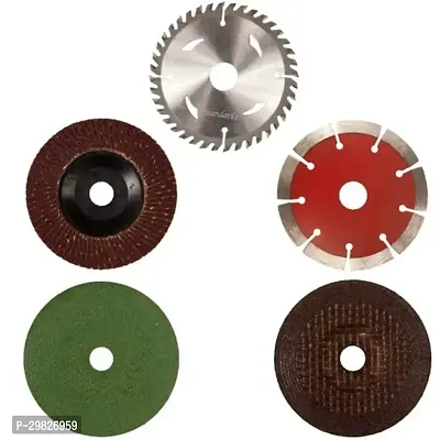 Themisto Combo Wheel Grinder 4-Inch Cutting Wheel (Set of 5)-thumb0