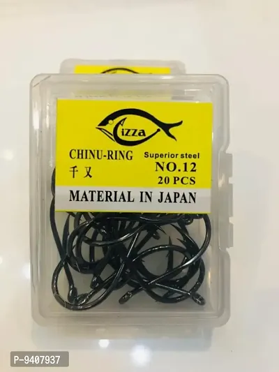 ACP FISHING CHINU HOOKS PACK OF 20 PC IN PACK SIZE NO 12 .-thumb0