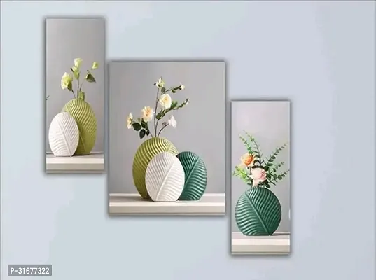 Classic Wall Painting For Living Room Home Decorative Pack Of 3-thumb0