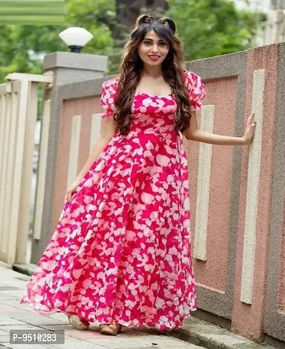 Floral Gown - Buy Floral Gown online in India