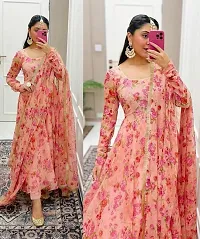 Fancy Georgette Anarkali Gown for Women-thumb2