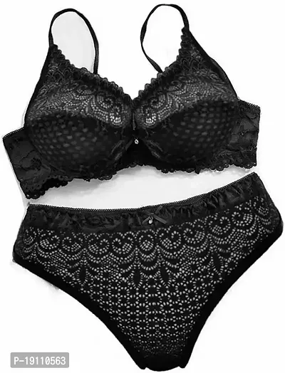 Stylish Lace Bra Set For Women