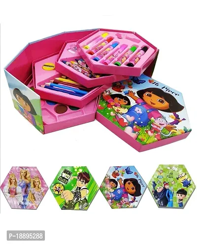 LEELA'S Colors Box Color Pencil,Crayons, Water Color, Sketch Pens Set for  3-8 Years Old Kids Boys & Girls (68 Piece) : Amazon.in: Toys & Games