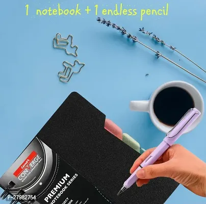 5 Subject Notebook | 70 gsm Paper | Single Ruled | Pages - 300 | Count - 1 | 14 x 21.6 CM | Spiral Binding | Perfect for School, Home  Office | Ideal for Profesionals  Students-thumb2