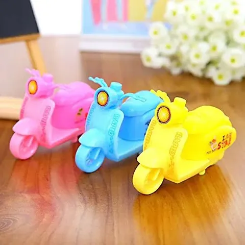 Scooter Shape Pencil Sharpener for Kids-Pack of 3