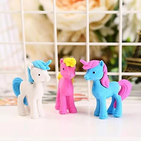 Pack of 6 Unicorn Eraser for Kids