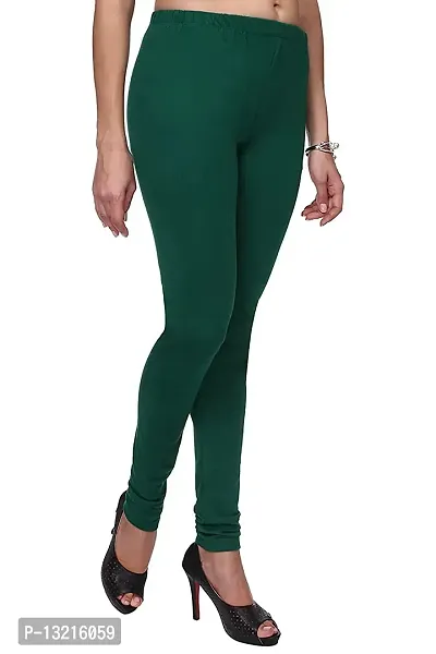 Fabulous Cotton Solid Leggings For Women-thumb0