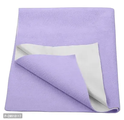 Purple Color New Born Baby Dry Mats Waterproof Medium Size 100x70cm, Baby Mattress Protector Waterproof, Water Absorbent Mats Baby and Baby Accessories for New Born