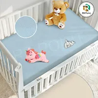 New Born Baby Urine Sheets Waterproof Bed Protector Baby Dry Sheet Medium Sheet 100 x 70 Cm-thumb1