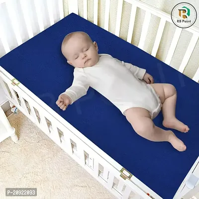 Sleeping Mattress Protector New Born Baby Dry Mats Waterproof Small Size 70cm x 50 cm, Baby Mattress Protector Waterproof, Water Absorbent Mats Baby and Baby Accessories for New Born-thumb3