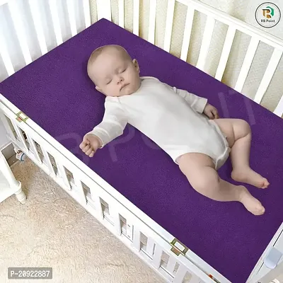 Sleeping Mattress Protector Fine Quality Bed Mattress for Urine 100% Made of Cotton Skin Friendly Material Skin fine Fabric Washable Fabric Small Size 70cm x 50 cm for Childrens Pack of 2-thumb2